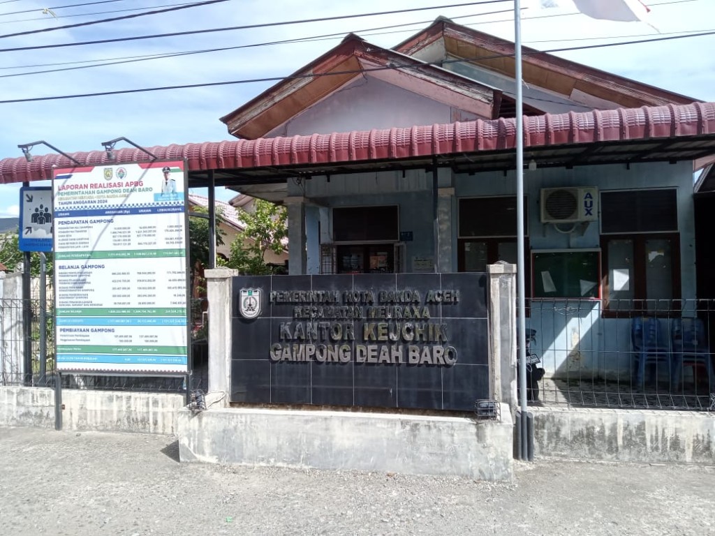 Kantor Keuchik Gampong Deah baro Kec. Meuraxa Kota Banda Aceh